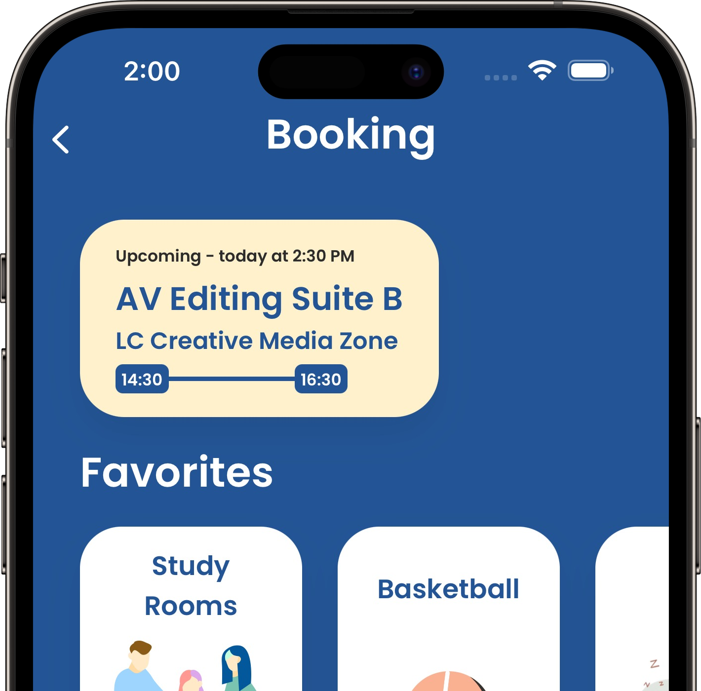 Library rooms screenshot